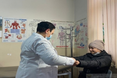 Հայաստանից ժամանած նյարդաբանը ընդունելություն է կազմակերպել Արցախի ՀԲԿ-ում